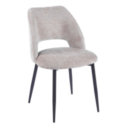 CHAISE CONTEMPORAINE EN TISSU ARLO