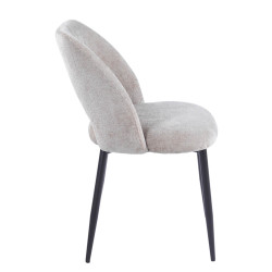 CHAISE CONTEMPORAINE EN TISSU ARLO