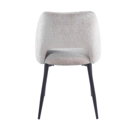 CHAISE CONTEMPORAINE EN TISSU ARLO