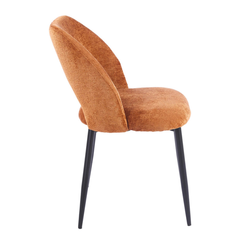 CHAISE CONTEMPORAINE EN TISSU ARLO