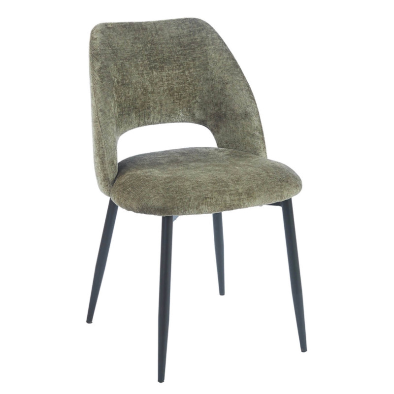 CHAISE CONTEMPORAINE EN TISSU ARLO