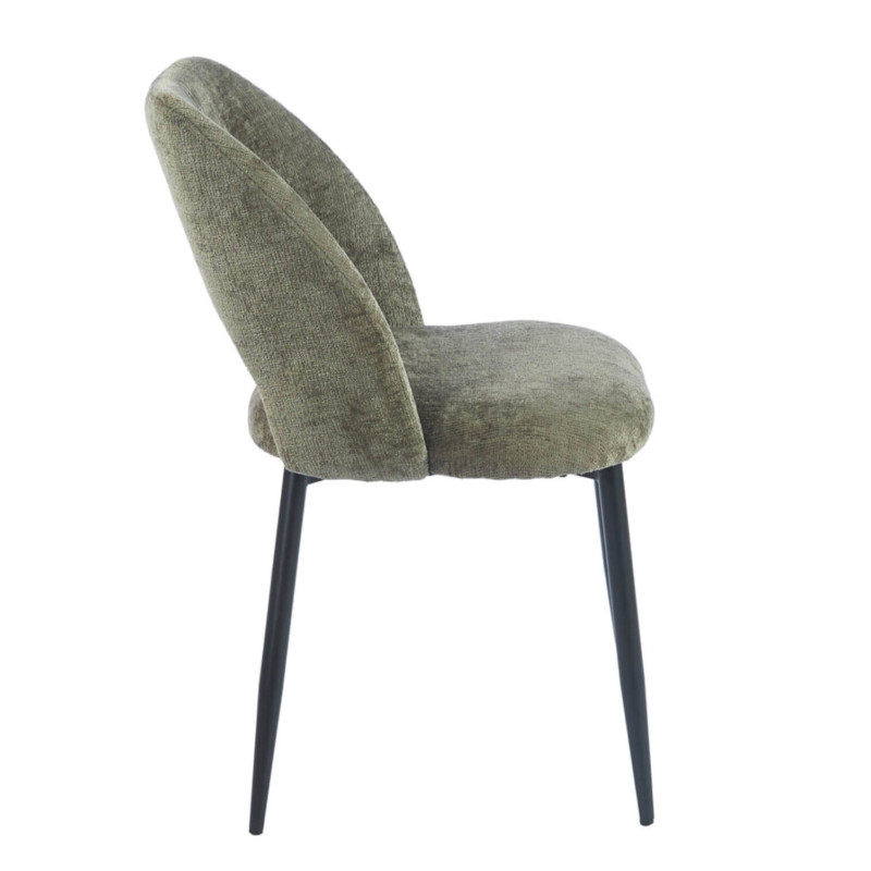 CHAISE CONTEMPORAINE EN TISSU ARLO