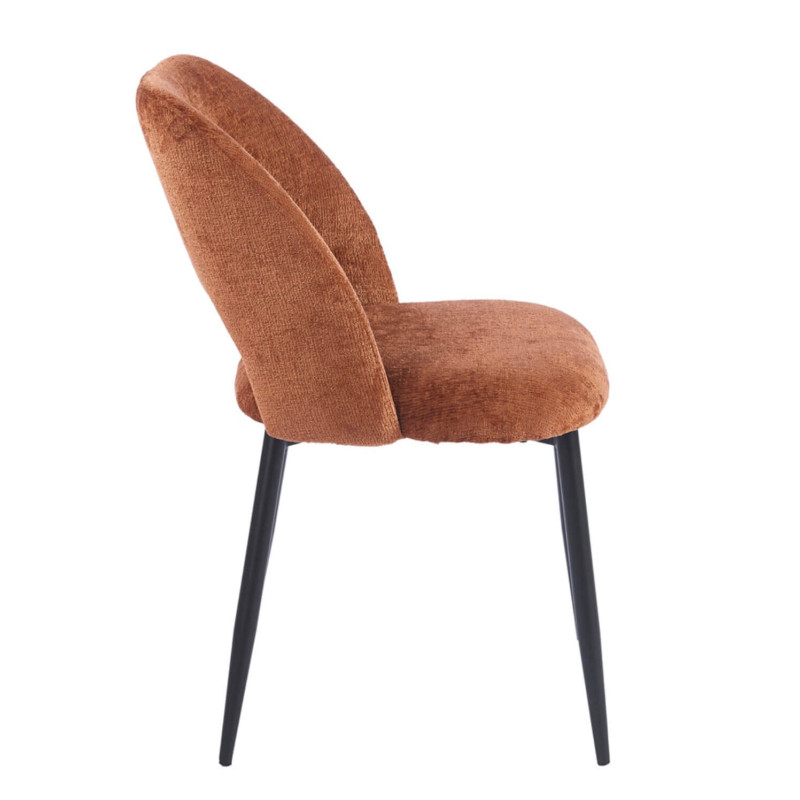 CHAISE CONTEMPORAINE EN TISSU ARLO