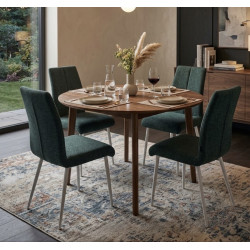 CHAISE CONTEMPORAINE DE SALLE À MANGER MIMI TISSU