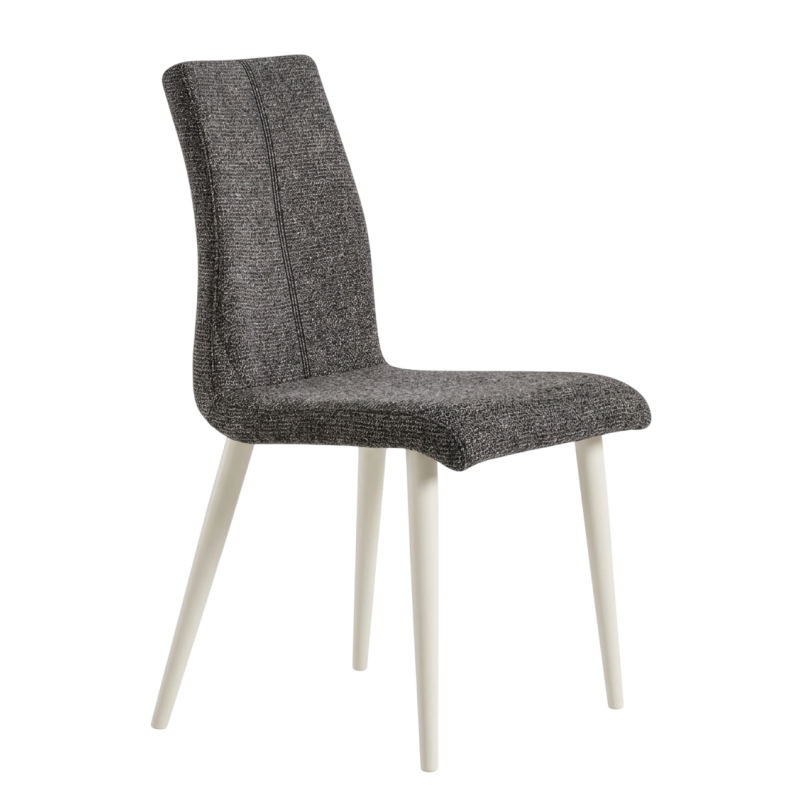 CHAISE CONTEMPORAINE DE SALLE À MANGER MIMI TISSU