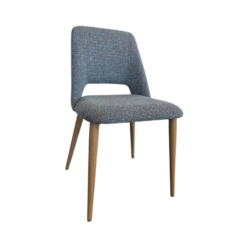 CHAISE DE SALLE À MANGER CONTEMPORAINE LYDIA EN TISSU