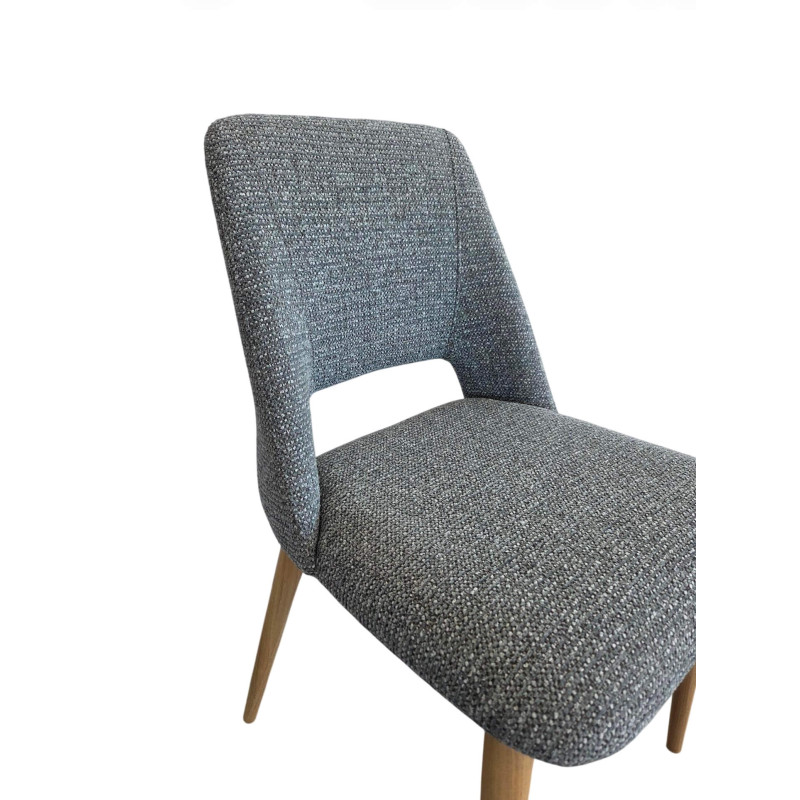 CHAISE DE SALLE À MANGER CONTEMPORAINE LYDIA EN TISSU