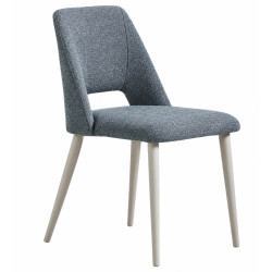 CHAISE DE SALLE À MANGER CONTEMPORAINE LYDIA EN TISSU