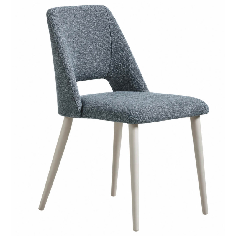 CHAISE DE SALLE À MANGER CONTEMPORAINE LYDIA EN TISSU
