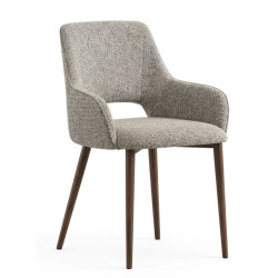 Petit Fauteuil Carré en Tissu LYDIA - Le Chaisier