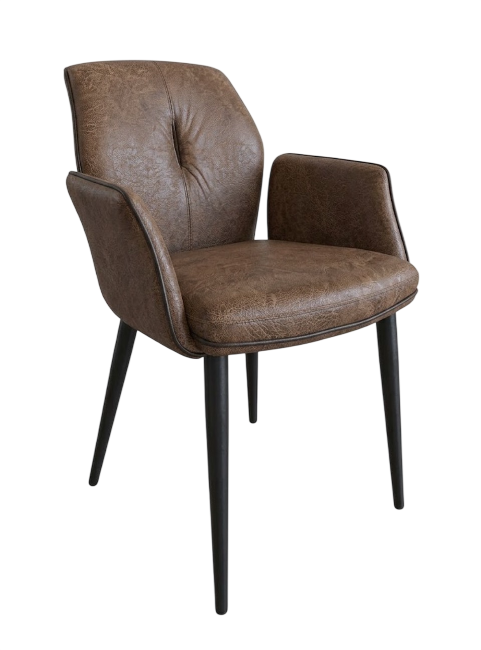 FAUTEUIL DE SALLE À MANGER EN MICROFIBRE LANSA
