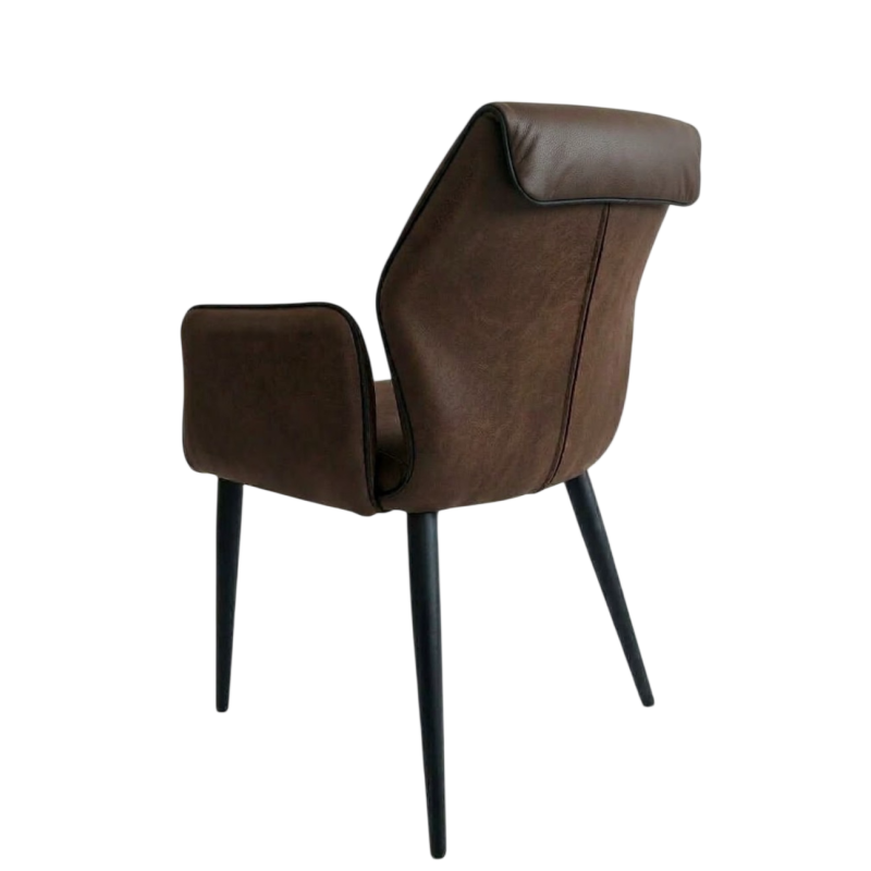 FAUTEUIL DE SALLE À MANGER EN MICROFIBRE LANSA