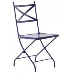 CHAISE PLIANTE EN METAL MONACO S-194