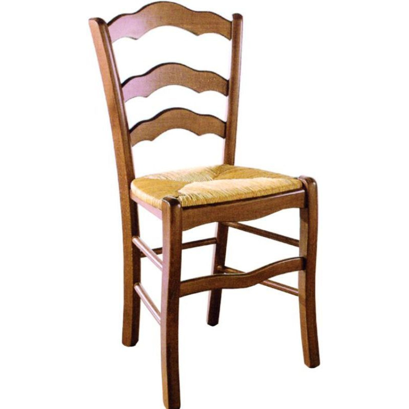 CHAISE EN BOIS RUSTIQUE PAILLE NONNA CHAISE EN BOIS RUSTIQUE PAILLE NONNA