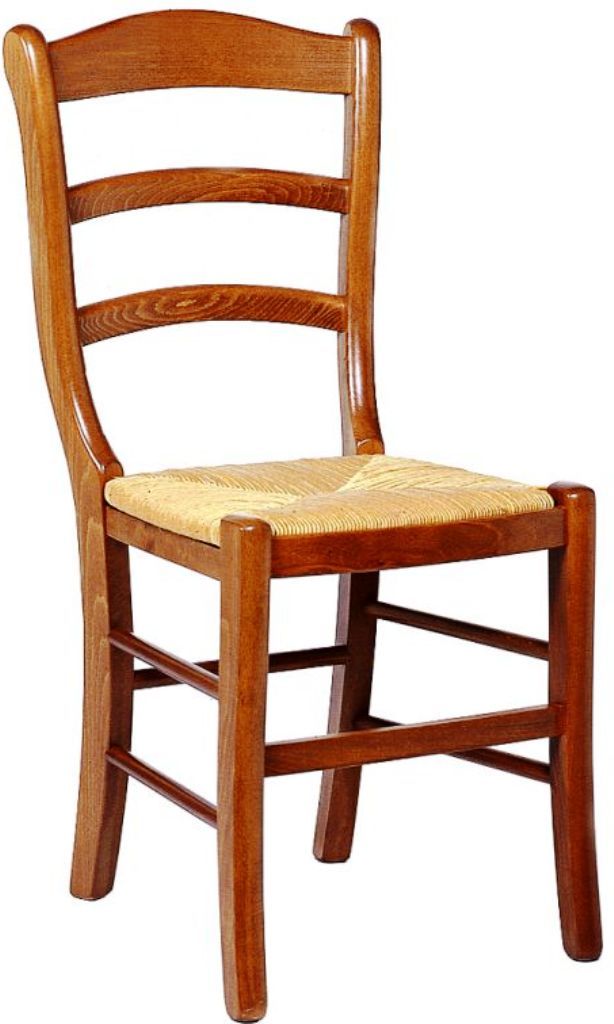 CHAISE RUSTIQUE EN PAILLE 48