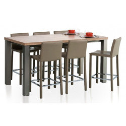 TABLE HAUTEUR 110 RECTANGULAIRE QUADRA