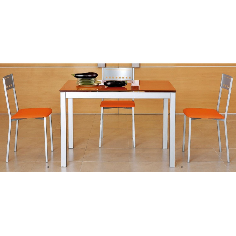 table verre avec allonges apolo