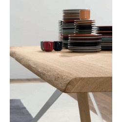 TABLE DESIGN BOIS RECTANGULAIRE