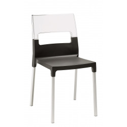 CHAISE DE CUISINE EMPILABLE DIVA