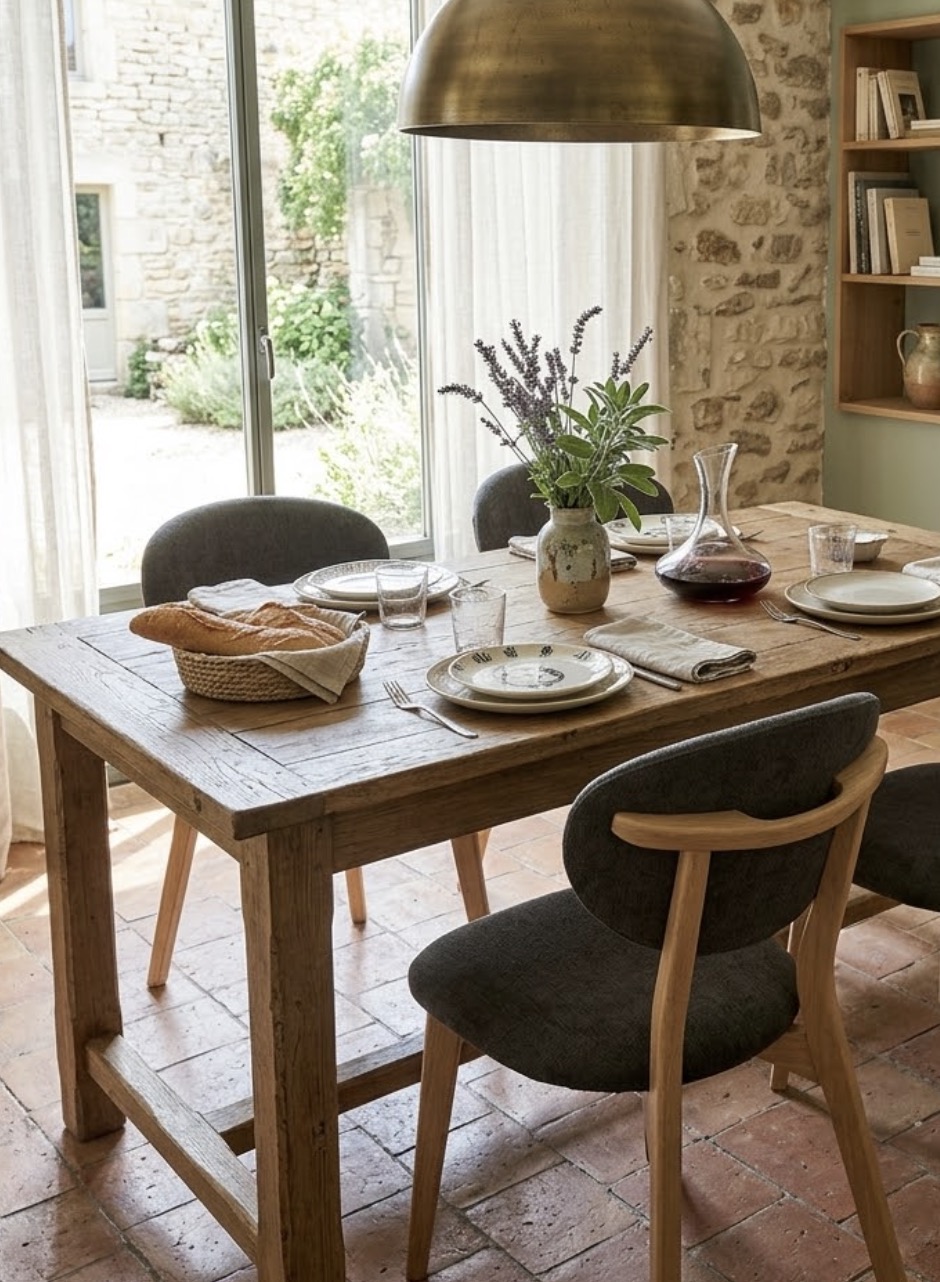 Chaise en bois moderne