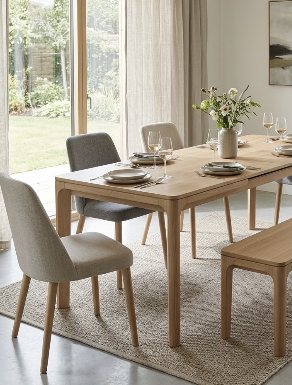 Table en chene